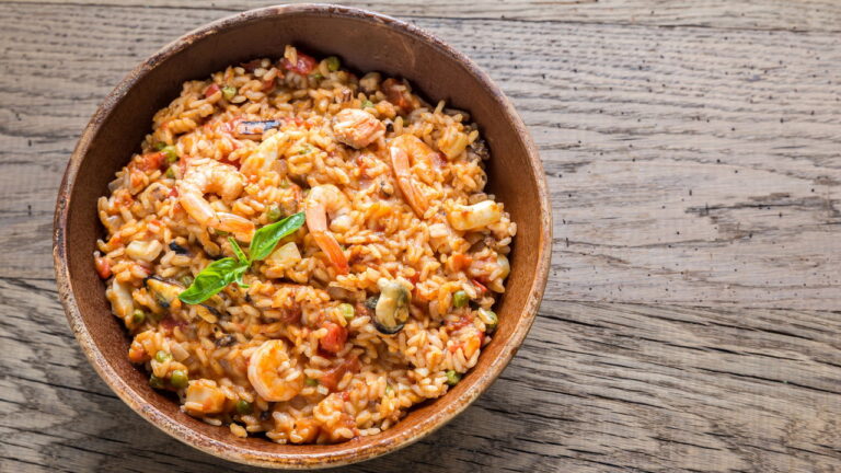 Risoto de Camarão - Créditos: depositphotos.com / alex9500