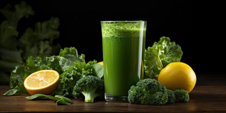 Receita de Suco de Couve com Laranja para Energia e Saúde